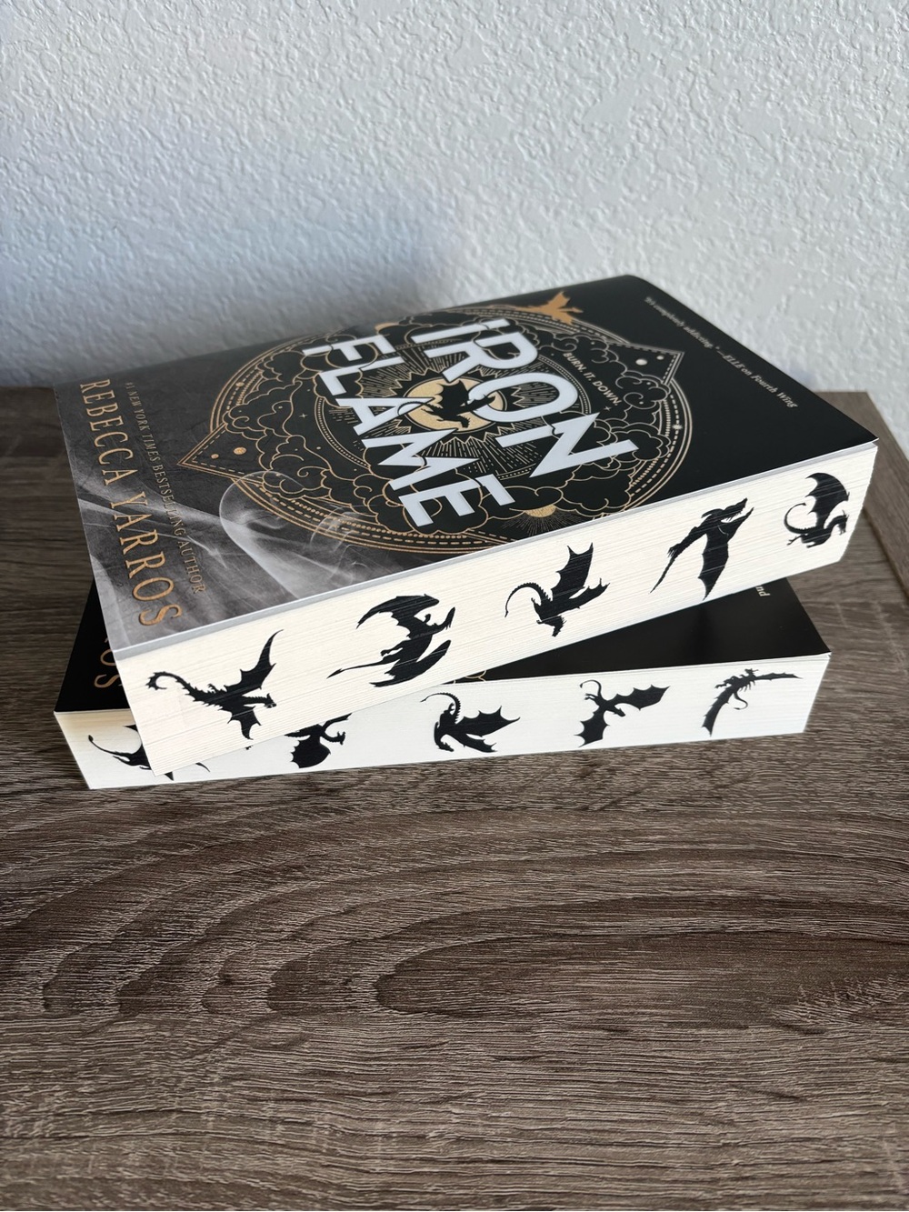 Fourth Wing and Iron Flame First Editions Paperback Book Set